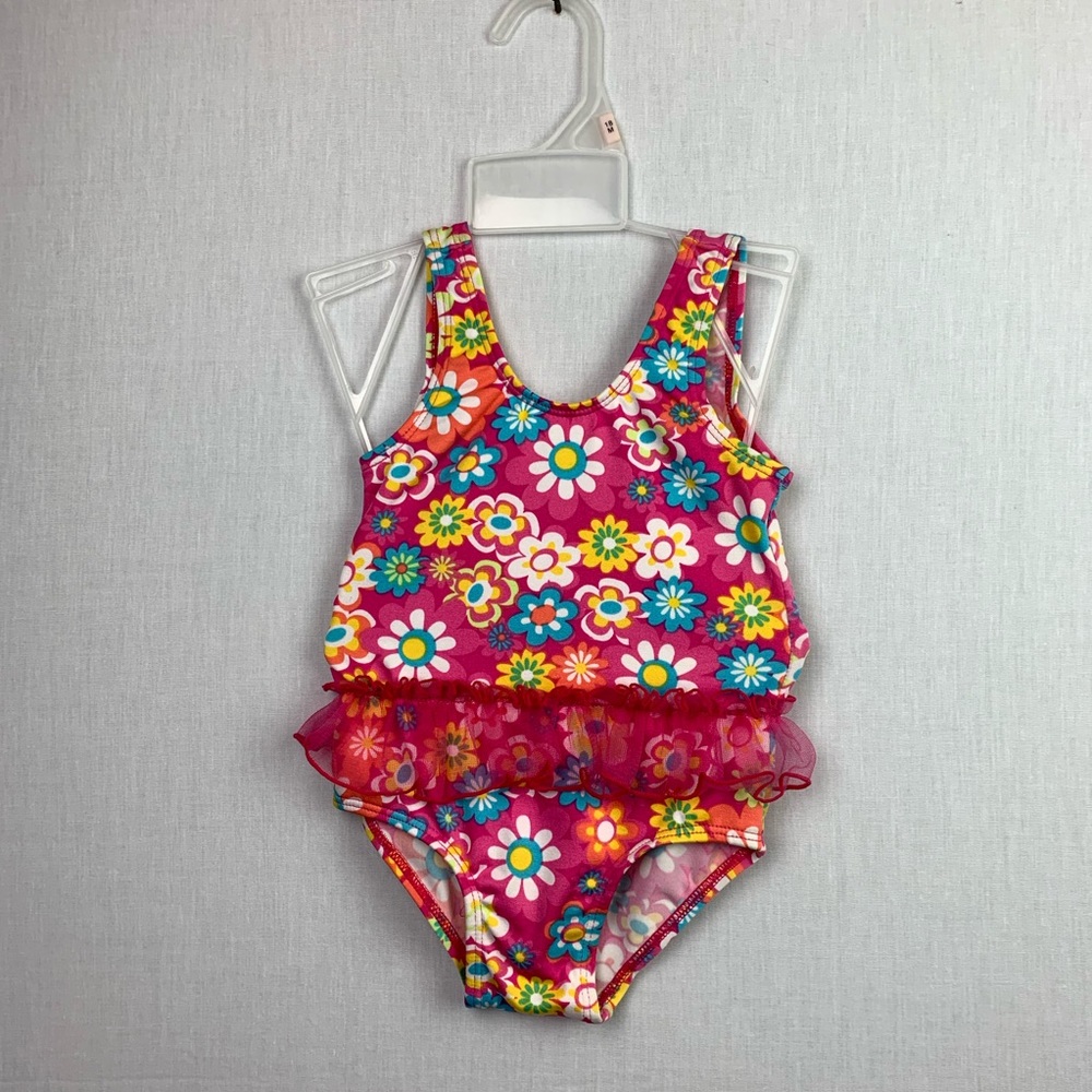 FisherPrice Floral 1Pc Swimsuit 12/18/24 …